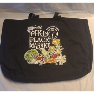Tote Bag Seattle Pike Place Market Garden Port Authority